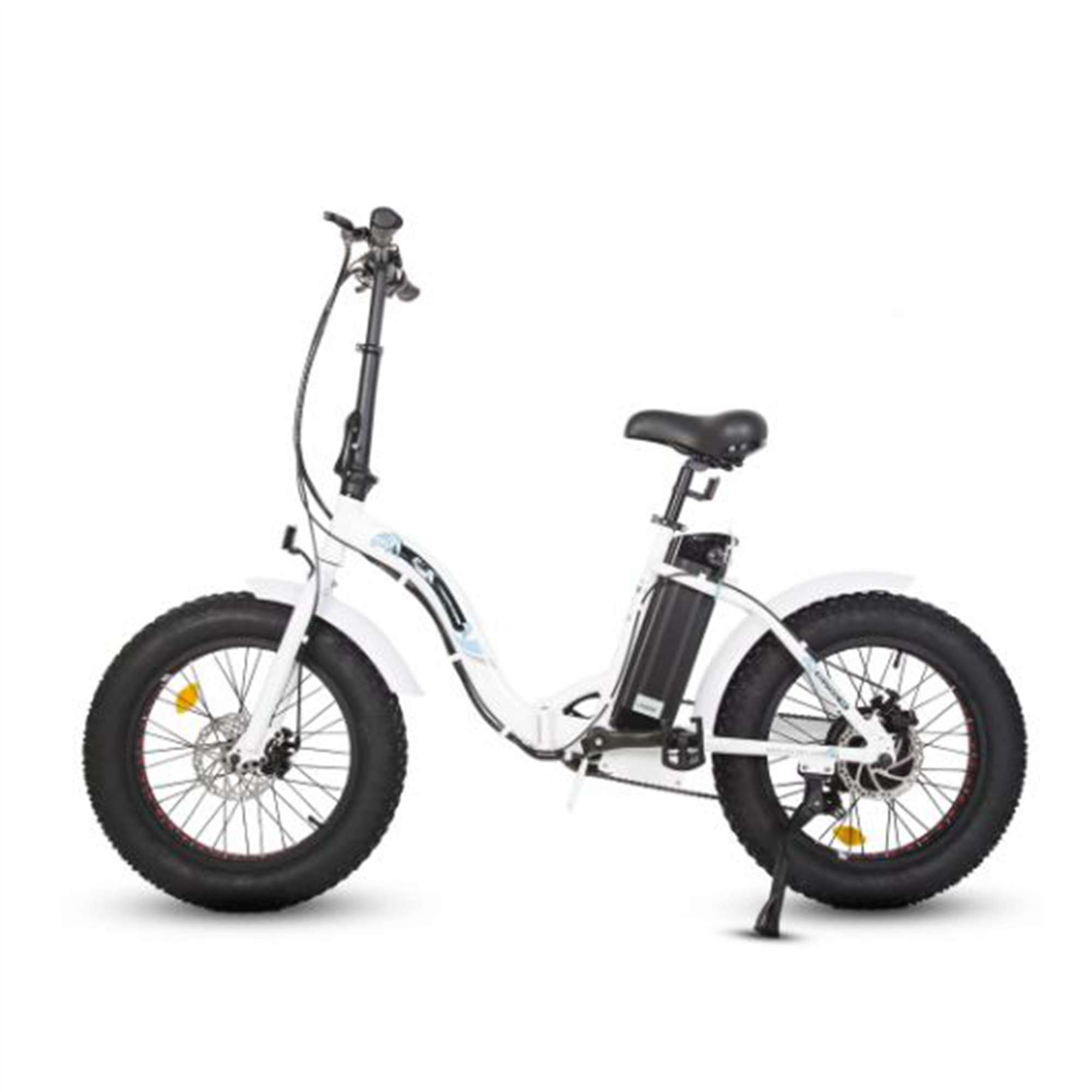 white ebike