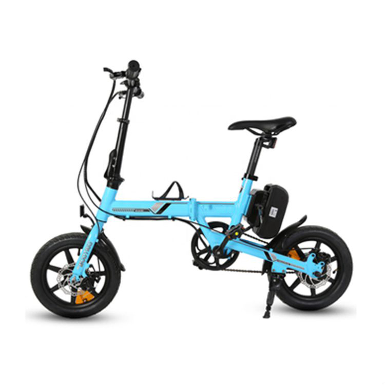 SWALLOW14 Mini Electric Folding Bike with Youth Story