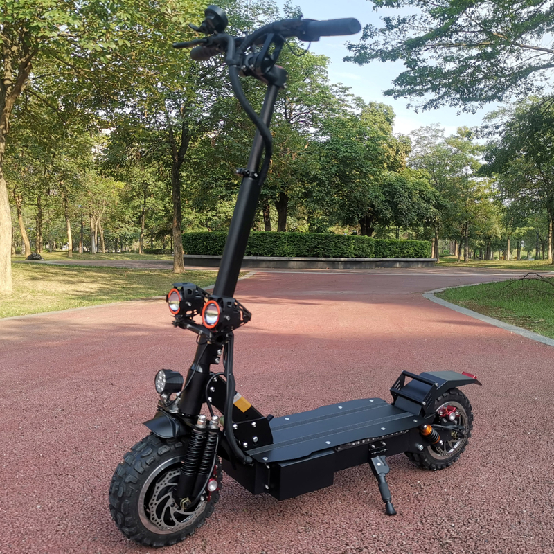PRO-D11-2 60V4000W30AH Magic Cross Country Dual Motors Off Road Electric Scooter for Adult 