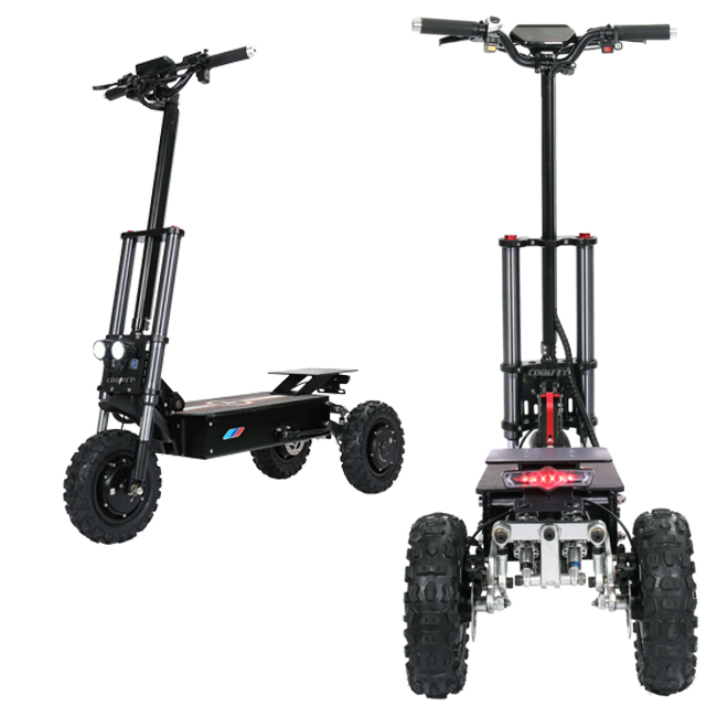 2020 most popular 11inch roadoff tires hydraulic brakes 60V31AH Pioneer of 3 Wheel Electric Scooter
