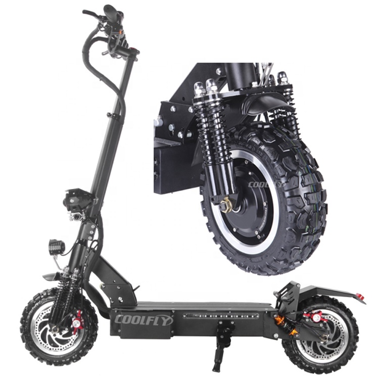 PRO-D11-2 60V4000W30AH Magic Cross Country Dual Motors Off Road Electric Scooter for Adult 