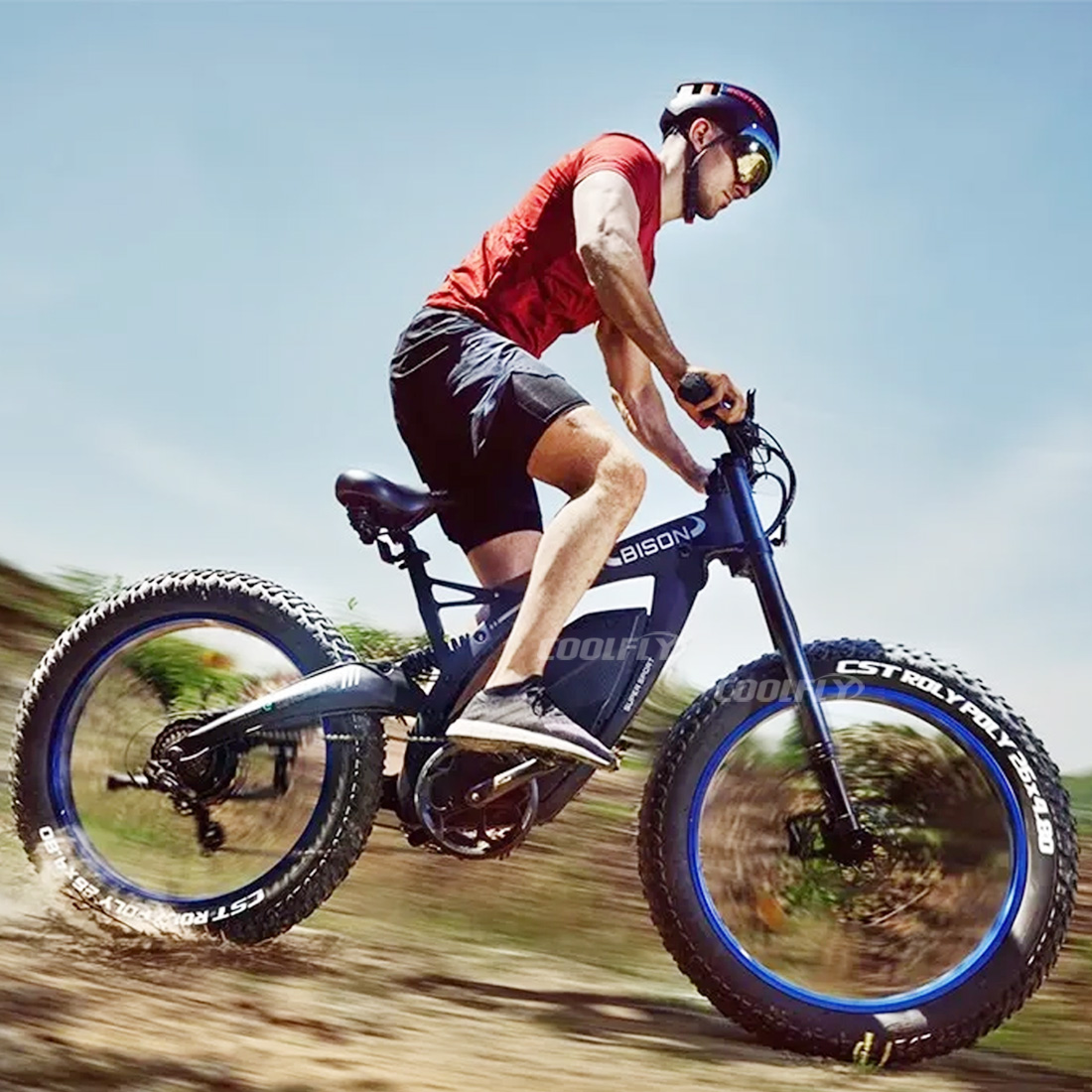 BISON26 Factory Supply 48V 1000W 18AH E 1000w 26*4.8INCH Fat Tire Electric Mountain Fatbike Beach Elecrtic Bike