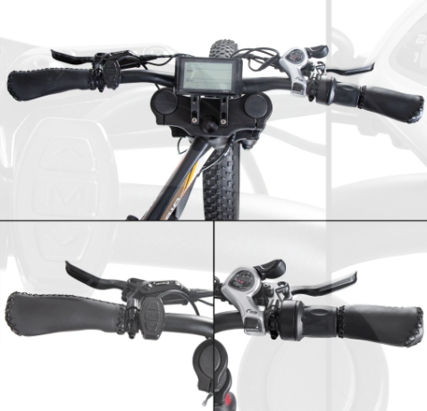 BISON26 Most Popular Fat Tire 26*4.0inch Bike 1000w 1500w Ebike F/R Hydraulic Brakes with CE UL Certificates