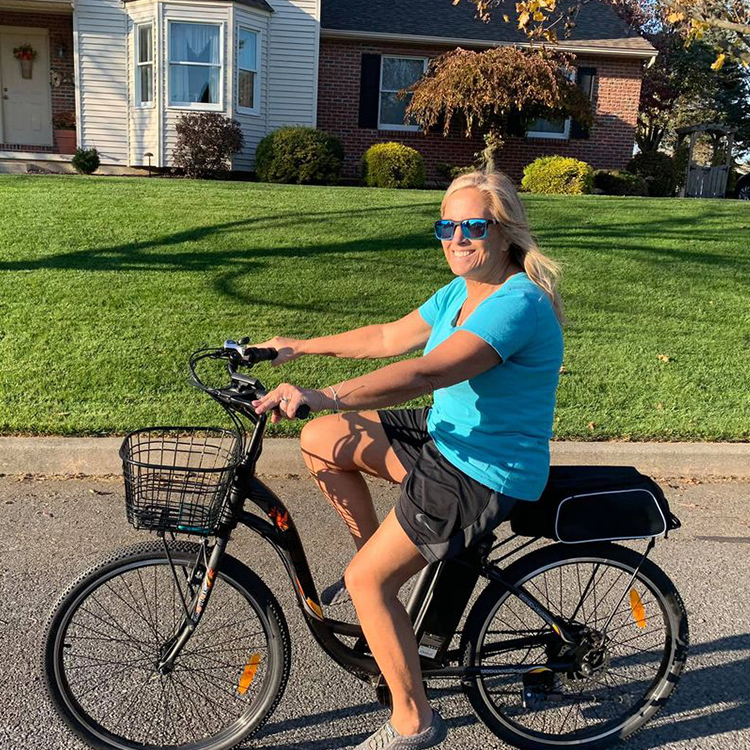 PEACEDOVE26 36V 350W 10AH Classic Beauty City Electric Bike 