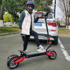 FLY-D10-2 52V 2000-2600W 18.2AH e scooter Off Road Dual Motors Off Road Electric Folding Scooter 