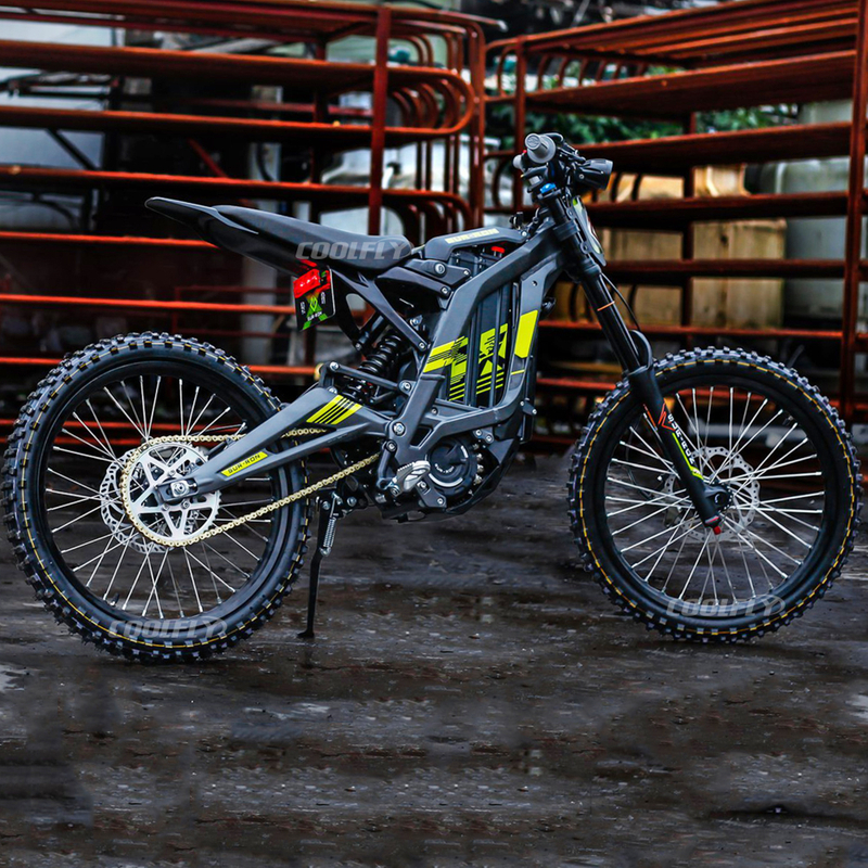 Surron Light Bee X 60V 6000W 38.5AH Samsung Battery Electric Dirt Bike with 2023 Newest Edition Black Ebike